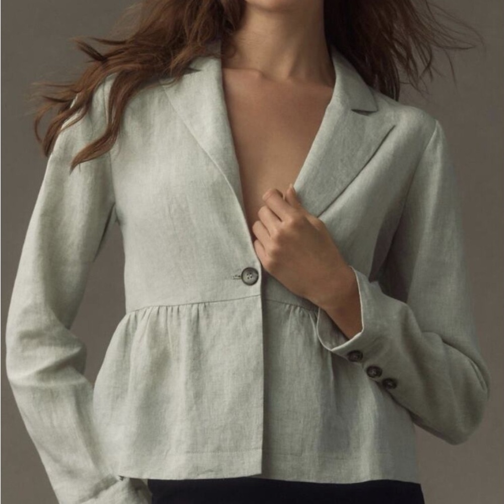 Dolan Light Gray Women's Blazer